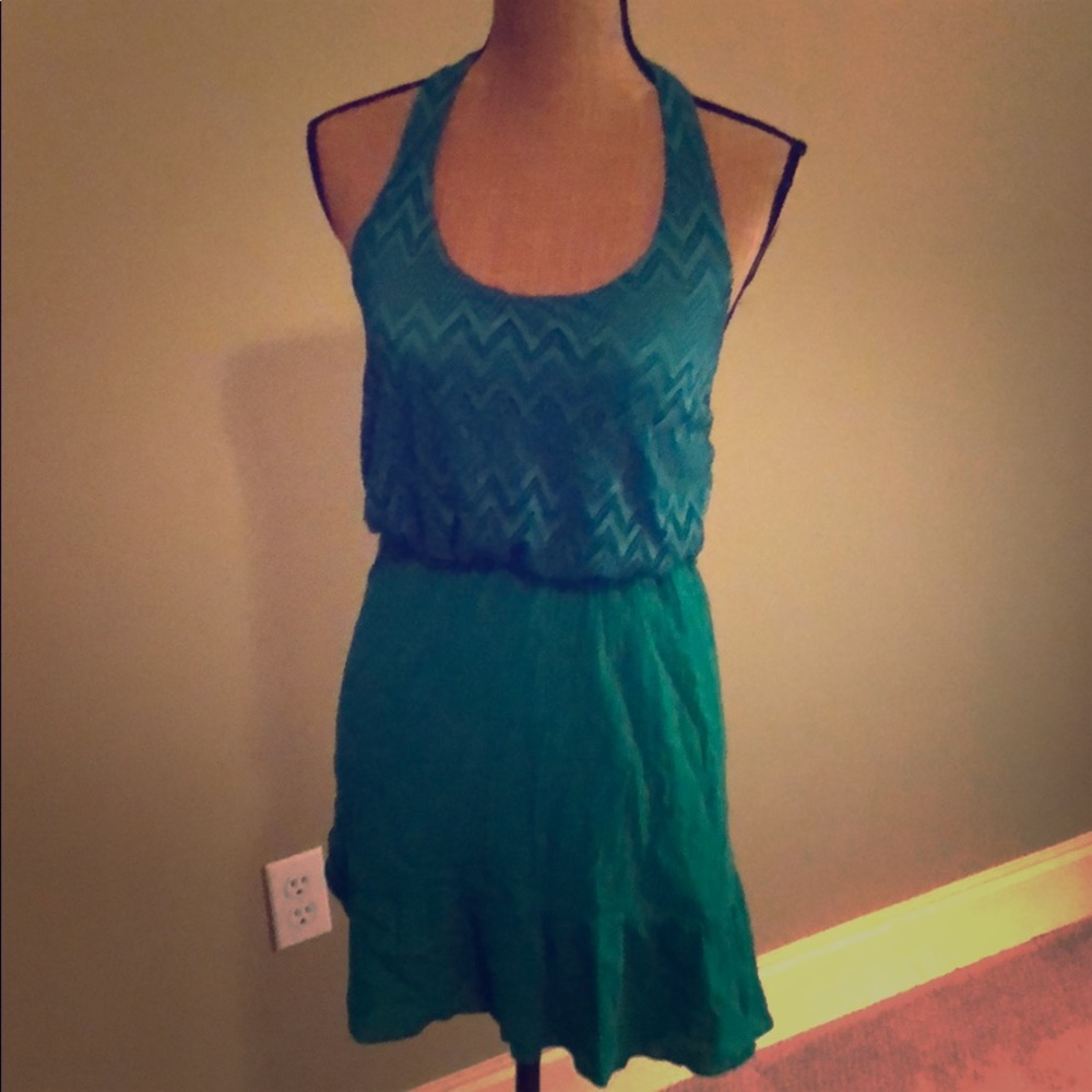 Beautiful green racerback dress!